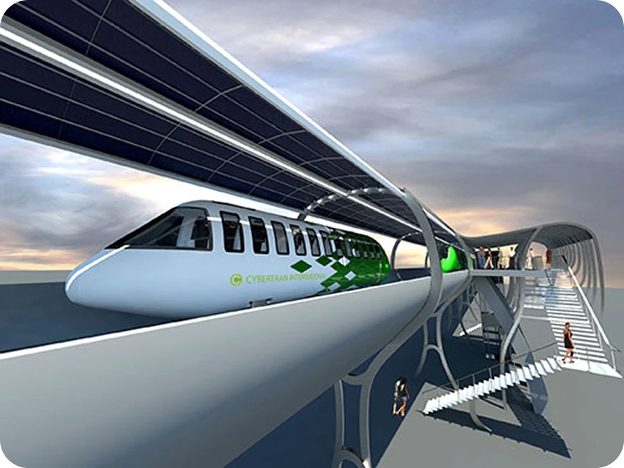 Cybertran: On-Demand Transit that flows with your life and environment