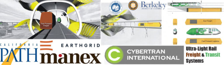 Cybertran, EarthGrid, PATH, Manex, Partnership for SuperGrid Light Rail